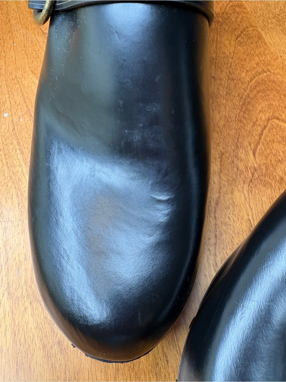 Isabel Marant Titya Black Leather Clog Mule 39 - Picture 6 of 9